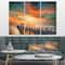 Designart - Wooden Pier - Landscape Photo Canvas Art Print